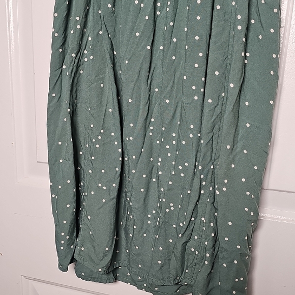 O'Neill M Mint Green Dress with White Dots - Picture 10 of 11